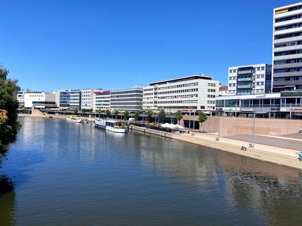 Hotel Stadt Hamburg Am Fluss Saarbrücken Exterior foto