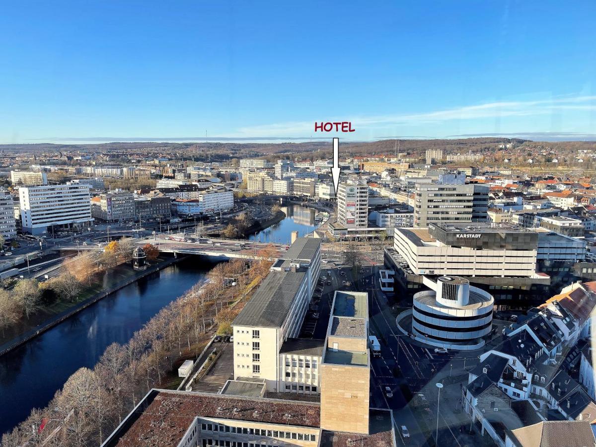 Hotel Stadt Hamburg Am Fluss Saarbrücken Exterior foto