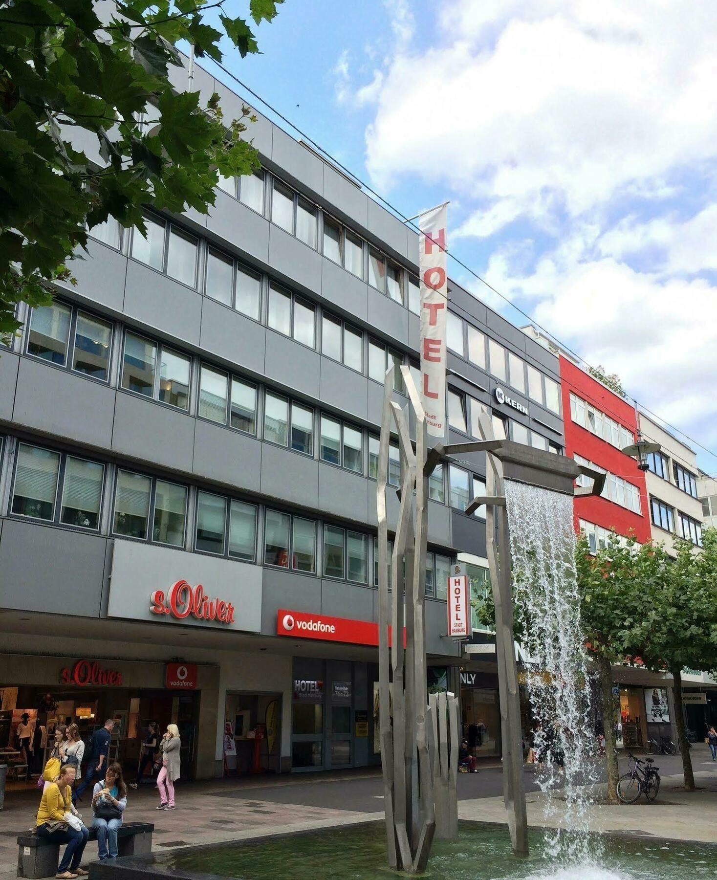 Hotel Stadt Hamburg Am Fluss Saarbrücken Exterior foto